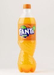 3D model Bottle of Fanta