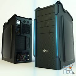 3D model PC case Prologix
