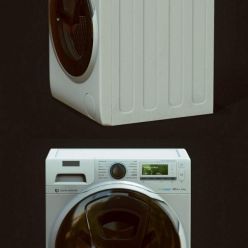 3D model Washing mashine PBR