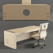 3D model Writing desk Art Edge