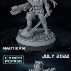 3D model Cyber Forge - Character Pack July 2022 – 3D Print