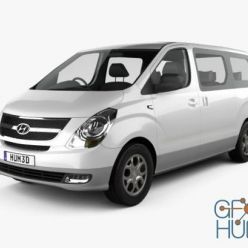 3D model Hyundai Starex (iMax) 2010 car