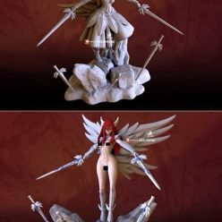 3D model Erza Scarlet – Standard – 3D Print