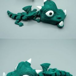 3D model Phone Eater Baby Dragon – 3D Print
