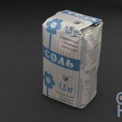 3D model Salt pack PBR