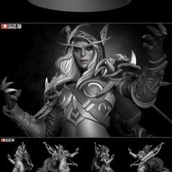 3D model Sylvanas Windrunner - World of Warcraft – 3D Print