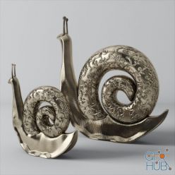 3D model Darchin Snails