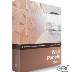 3D model CGAxis – Wall Panels 3D Models Collection – Volume 104