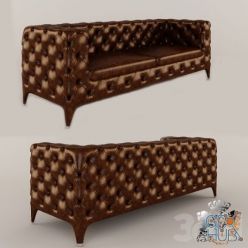 3D model Capitone sofa