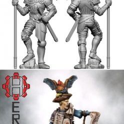 3D model AX012 Kurt and AX013 Gherard – Citizens of the Old World – 3D Print