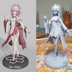 3D model Yae Miko - Genshin Impact – 3D Print