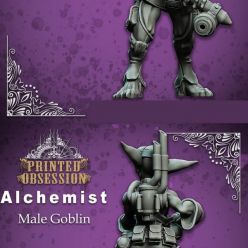 3D model Alchemist - Male Goblin