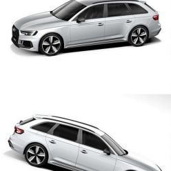 3D model Audi RS4 Avant 2020