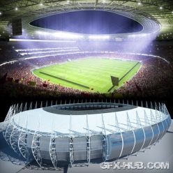 3D model TurboSquid – Soccer Stadium