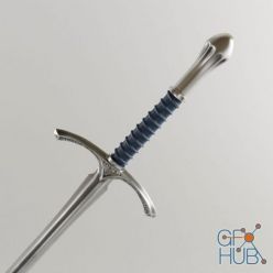 3D model Sword Glamdrin