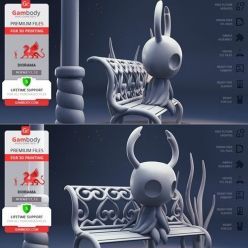 3D model Hollow Knight Figurine in Diorama – 3D Print