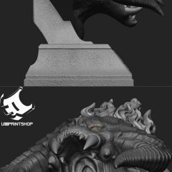 3D model Balrogs Bust – 3D Print