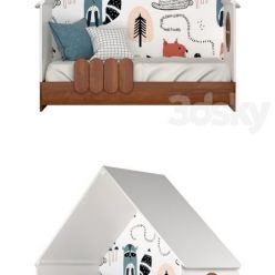 3D model Bed house “LittleHome”