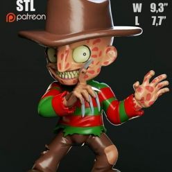 3D model Freddy Krueger Chibi – 3D Print