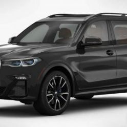 3D model BMW X7 2019 car