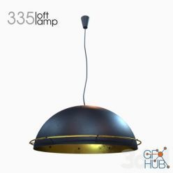 3D model Loft lamp 335