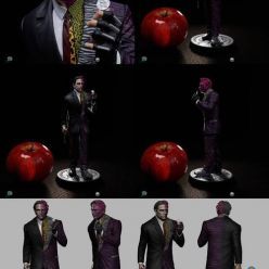 3D model Two face - Tommy Lee Jones – 3D Print