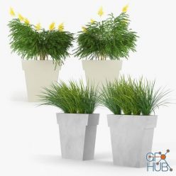 3D model IL VASO OUTDOOR PLANTER