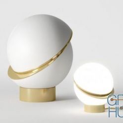 3D model Lee Broom Crescent Table Lamp