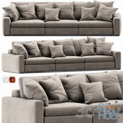 3D model Sofa Flexform Beauty 3