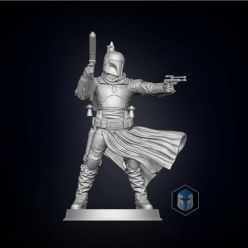 3D model Boba Fett Figurine Pose 1, 3, 5 – 3D Print