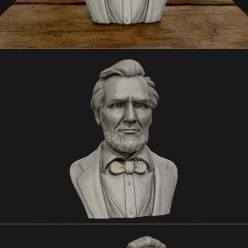 3D model Abraham Lincoln – 3D Print