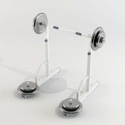 3D model Stand with adjustable height