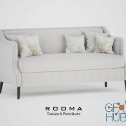 3D model Elegant sofa Soft by Rooma Design