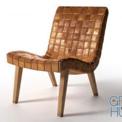 3D model CGTrader – 654w Lounge Chair 3D model