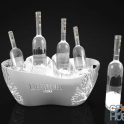 3D model Decorative set with vodka