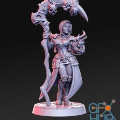 3D model Deera - Necromancer