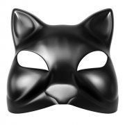 3D model Black cat mask