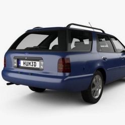 3D model Ford Scorpio wagon 1994