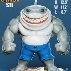 3D model King Shark Chibi – 3D Print