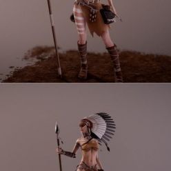 3D model Linhi Character – 3D Print