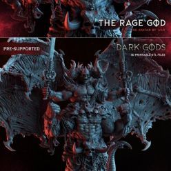 3D model The Rage God – 3D Print