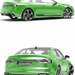 3D model Audi RS5 QUATTRO 2019