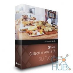 3D model CGAxis Collection Volume 56 3D Food III