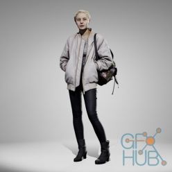 3D model Anatomy360 – Female Clothing Pack 01