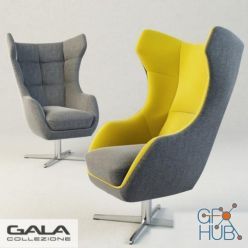 3D model Armchairs Zing Gala