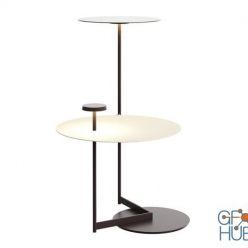 3D model 5945 Flat Floor Lamp by Vibia