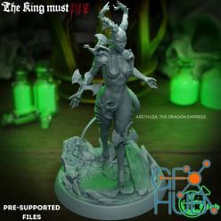 3D model ﻿Arethusa, Dragon Empress – 3D Print