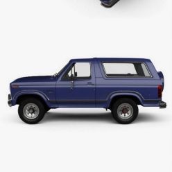 3D model Ford Bronco 1982