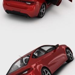 3D model Dodge Dart RT 2013 Hi-Poly