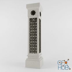 3D model Arabica column